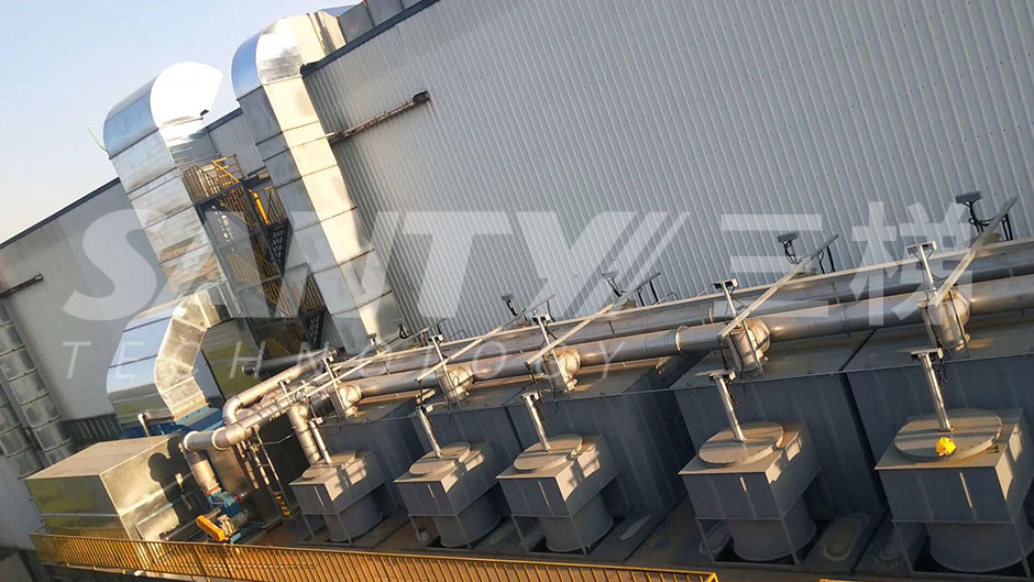 中聯重科活性炭吸脫附催化燃燒裝置案例