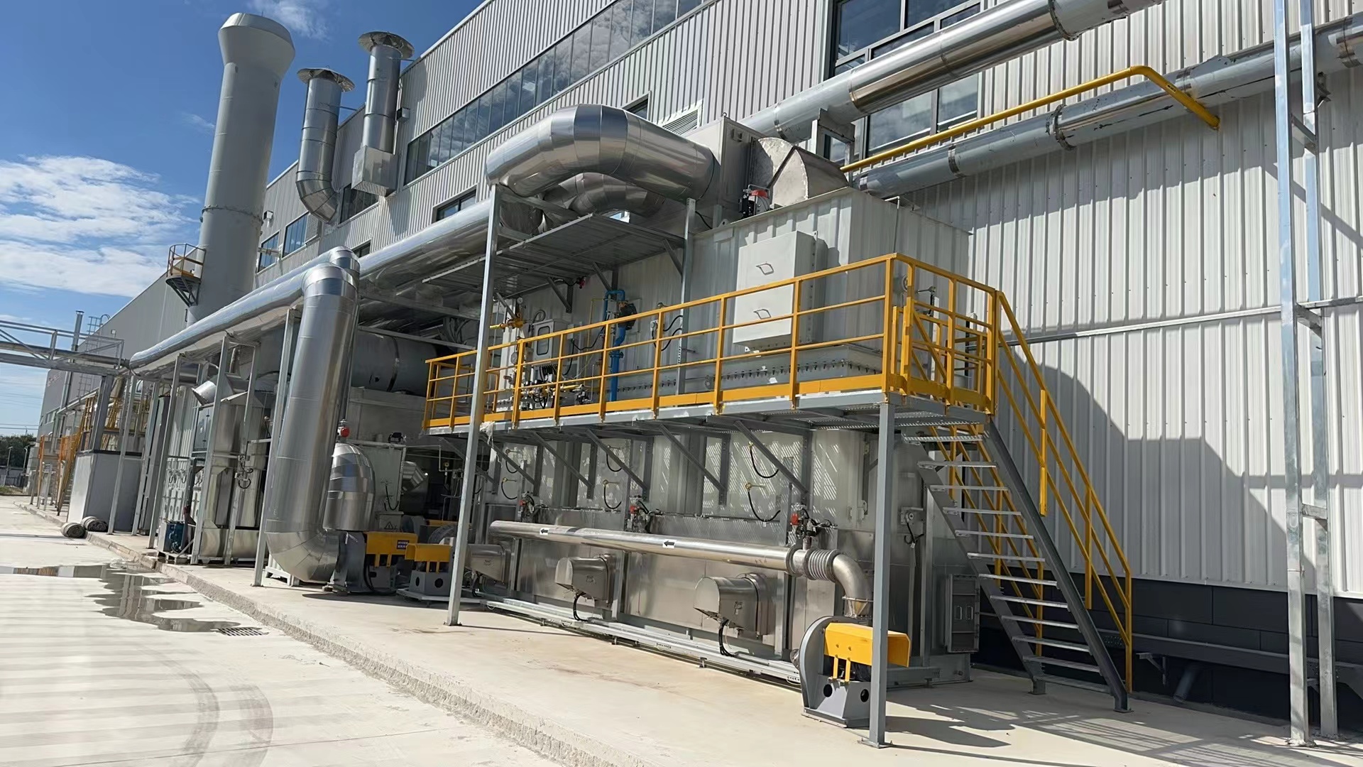 山東某新能源公司 廢氣治理案例