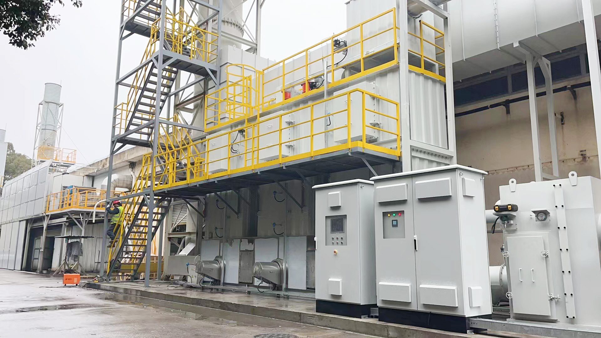 上海某裝飾材料 廢氣治理案例