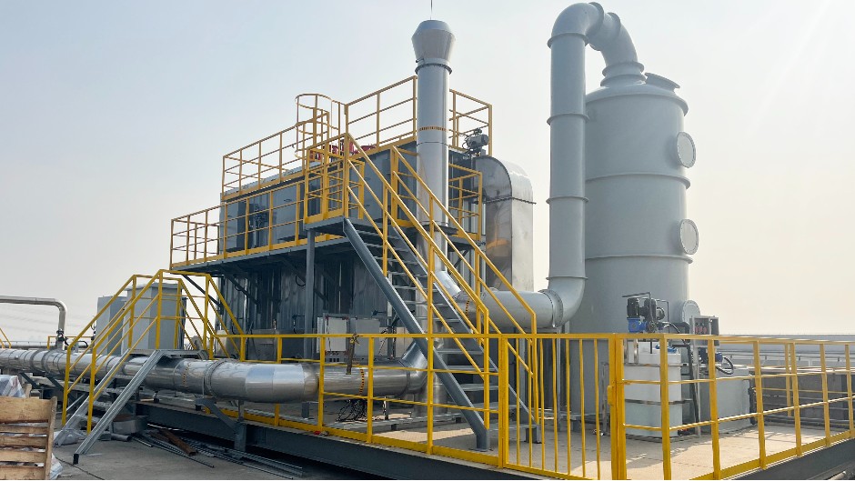 常熟某生物公司 廢氣治理案例