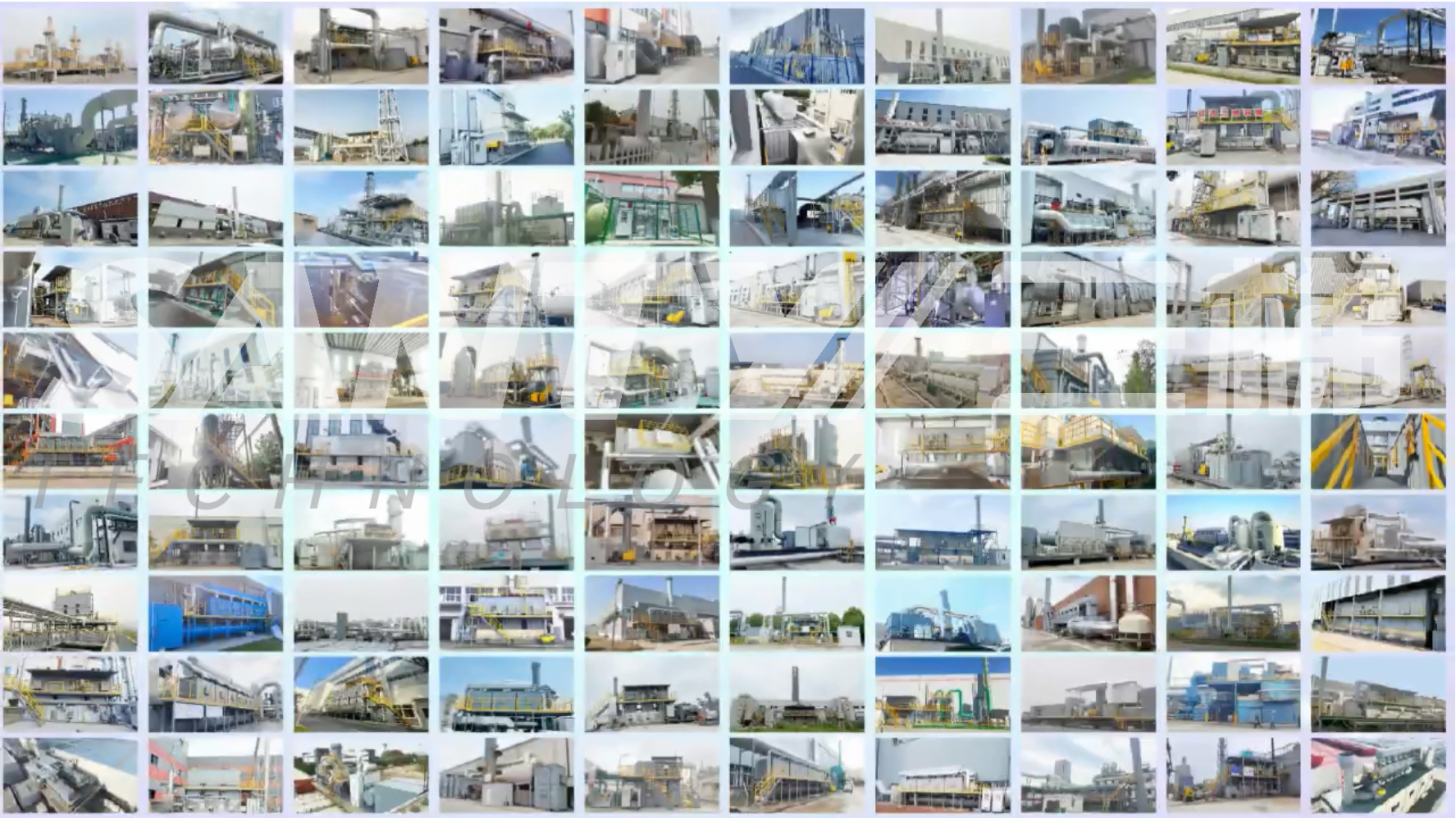 廢氣處理設備生產廠家項目案例三梯環境