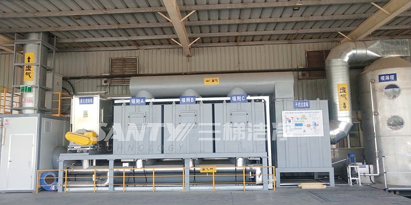 活性炭吸脫催化燃燒 三梯環境